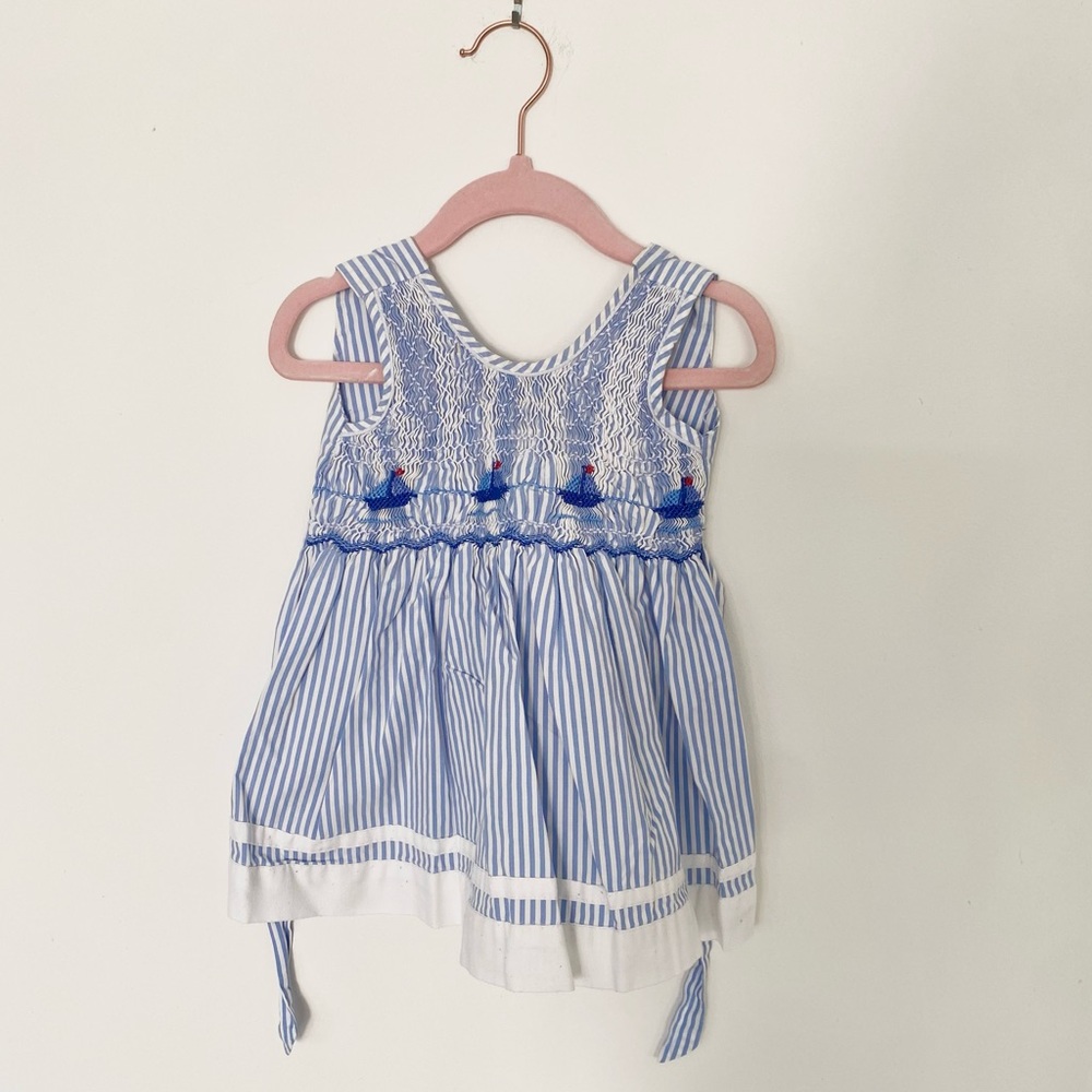 White & Blue dress 💙